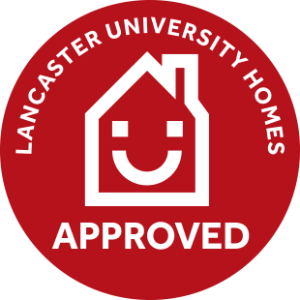 lancaster university homes approved logo